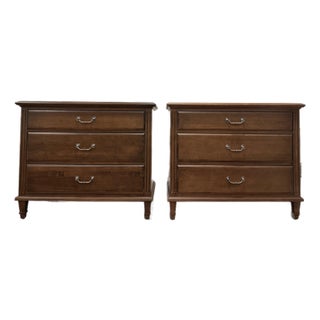 Three Drawer Ethan Allen Chest of Drawers - Sold as a Pair For Sale