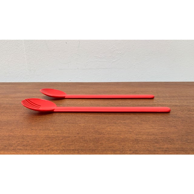 Postmodern Minimalist Swiss Salad Servers, Set of 2 For Sale - Image 10 of 17