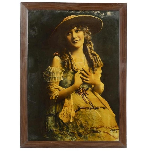 M. Kassel, Female Figure, 19th Century, Engraving, Framed For Sale - Image 6 of 6