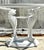 Hollywood Regency Vintage Coastal Wrought Iron Koi Dining Table For Sale - Image 3 of 11