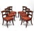 Regency Mahogany Sabre Leg Dining Chairs with Leather Seats, 1825, Set of 6 For Sale - Image 5 of 18