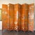 Asian Chinese Lacquered Eight-Panel Folding Screen For Sale - Image 3 of 11