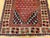 Vintage Turkish Village Area Rug, Hand-Knotted Wool, Red & Navy, 1950s, 3' x 5' For Sale - Image 10 of 15