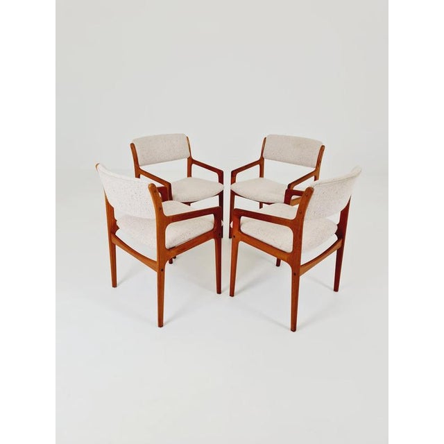 Danish Teak Dining Armchairs from VS Vamdrup Stolefabrik 1960s, Set of 4 For Sale - Image 13 of 18
