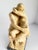 Mid 20th Century “The Kiss” Alabaster Sculpture by G. Ruggeri, After Rodin, on Marble Base For Sale - Image 5 of 9