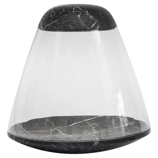 Black Apollo Floor Lamp by Dan Yeffet & Lucie Koldova For Sale