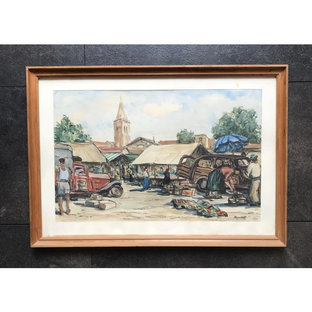 Swiss painter. Painter, draftsman, engraver and medalist born in 1906 and died in 1990 in La Chaux-de-Fonds (NE) This...