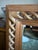 Large Italian Mid Century Braided Twist Wood Mirror For Sale In Chicago - Image 6 of 6