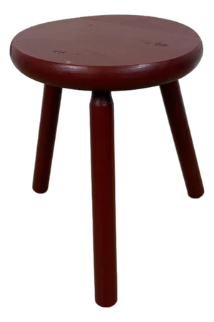 Dutch Wood Stool, 1960s