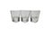 Art Deco Glasses, Poland, 1930s, Set of 3 For Sale - Image 10 of 10