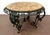 Round Wrought Iron and Marble Coffee Table For Sale - Image 3 of 11