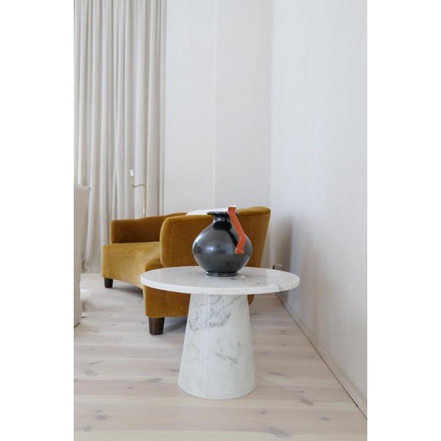 Art Deco Ceramic Globe Vase from Upsala Ekeby, Sweden, 1930s For Sale - Image 6 of 13