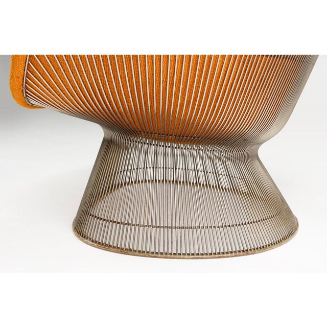 Set of Model 1705 Easy Chair and Ottoman by Warren Platner for Knoll, 1966 For Sale - Image 17 of 18