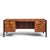 Herman Miller Mid Century Rosewood Executive Desk This desk measures: 74.25 wide x 31.5 deep x 28.5 high, with a chair...