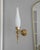 Mid-Century Modern Brass Wall Lamps, 1950s, Set of 2 For Sale - Image 3 of 7