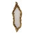 Vintage French Baroque Style Gold Crested Mirror, 1960s For Sale - Image 4 of 18