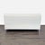 2010s Cb2 Cielo Modern White Upholstered Loveseat For Sale - Image 5 of 8