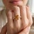 Radiant Emerald-Cut Citrine Statement Ring Discover the timeless elegance of this beautifully crafted ring, featured in...