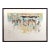William Papas "Domino Park, Miami" Hand Painted Etching Artwork, Florida For Sale