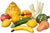 Italian Ceramic Fruit and Vegetables, 11 PCS For Sale In Los Angeles - Image 6 of 6