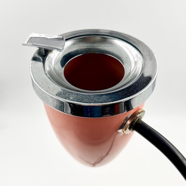 Mid-Century Modern Italian Space Age Floor Ashtray in Chocolate Brown Plastic from Caimi, 1970s For Sale - Image 3 of 15