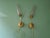 Mid-Century French Floral Wall Sconces, 1950s, Set of 2 For Sale - Image 9 of 13