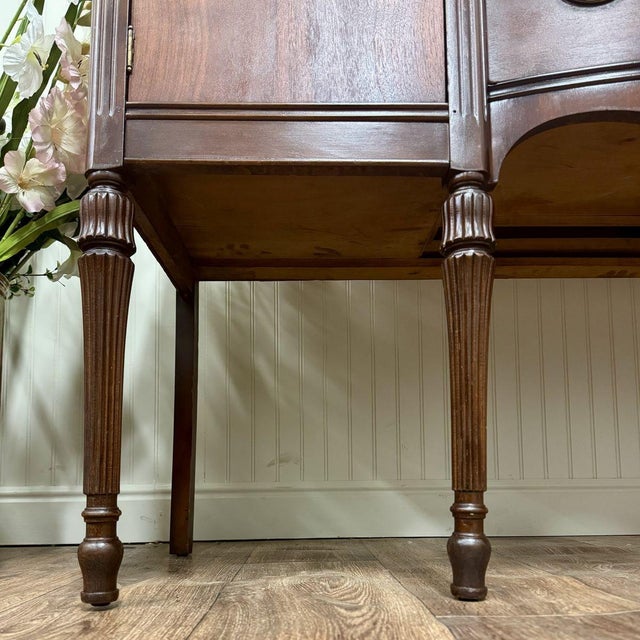 Wood Vintage Mahogany Federal-Style Sideboard / Buffet For Sale - Image 7 of 16