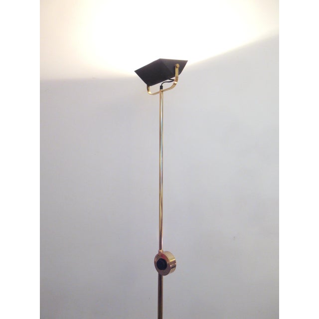 Metal Brass Floor Lamp from Fratelli Martini, 1980s For Sale - Image 7 of 11