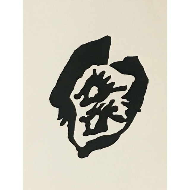 Artist: Jean Arp Country: France Title: Untitled – B9 Medium: Woodcut Marks: Not signed, not numbered Paper size: 10.20 x...