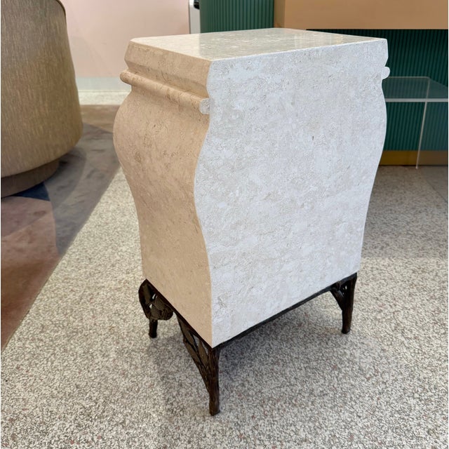 1980’s Tessellated Stone Chest of Drawers/Jewelry Armoir For Sale - Image 11 of 12