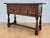 Spanish Hand-Carved Console with Drawers, 1920s For Sale - Image 3 of 11