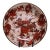 Vintage Makato Honda Porcelain Platter with Gold Rim For Sale