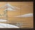 1960s Shōwa Era Japanese Silk Byobu Screen "Mountain Landscape With Pine Trees" For Sale - Image 4 of 18