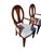 Wood 1990s Ethan Allen Horizons Dining Armchair Pair Wood Oval Slat Back Accent Living Room For Sale - Image 7 of 18