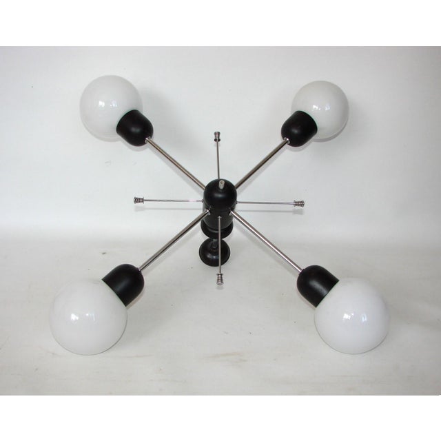 Metal Modern Pendant Lamp, 1970s For Sale - Image 7 of 8