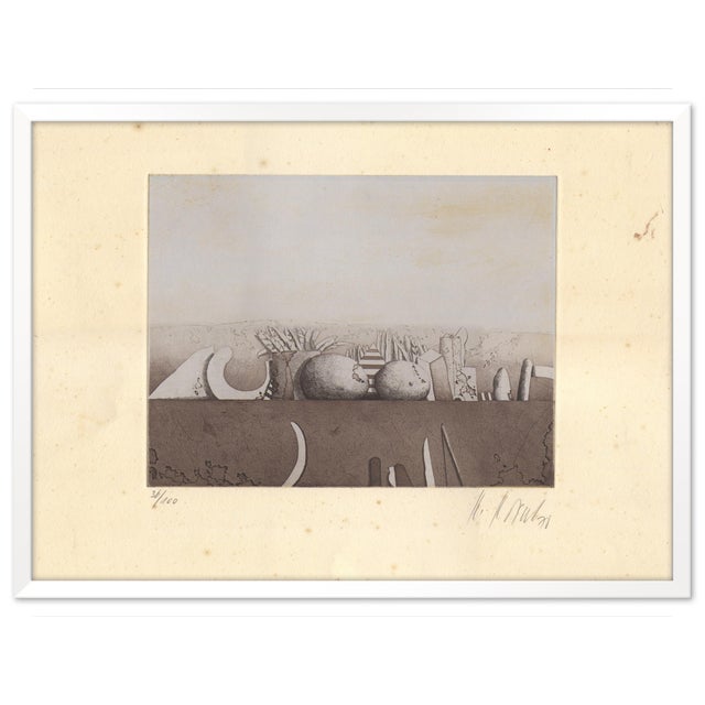 Karl Korab, German Still Life, Etching, 1970s For Sale - Image 4 of 4