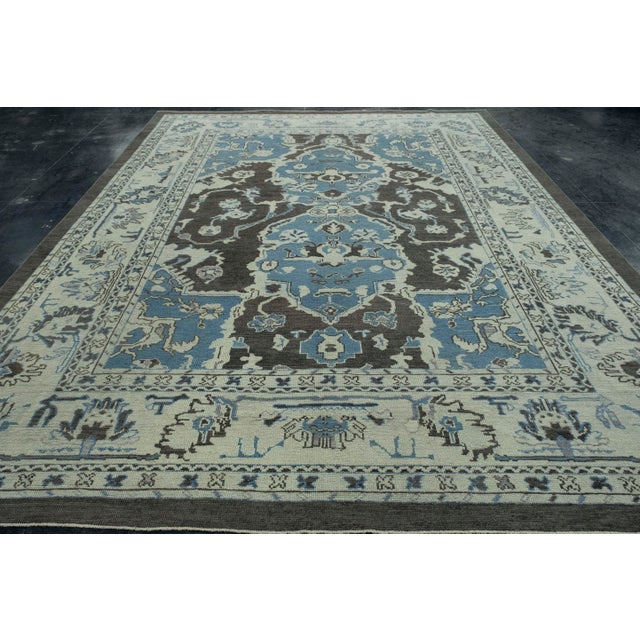 Turkish Oushak Rug 10'2" x 13'1" #18575 Explore a curated collection of hallway runners, wool rugs, and handmade...