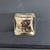 Classic Navy Blue 5-Drawer Dresser With Crystal Knobs For Sale - Image 10 of 10