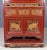 Red Chinese Red and Gilt Carved Three-Piece Cabinet, Likely Early-20th Century For Sale - Image 8 of 9
