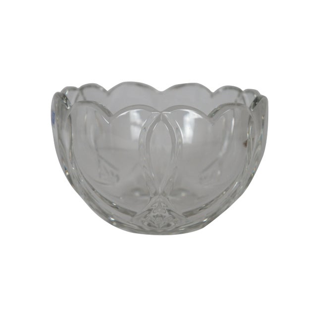 English Vintage Waterford Marquis Crystal Cut Romance Heart Bowl Candy Dish, Signed Germany For Sale - Image 3 of 9