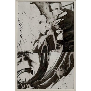 Cecil Touchon, Mixed Media Collage Cut Painting Cecil Touchon Black White Assemblage Texas Art, c.2005-2007 For Sale