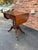 Early 20th Century Antique American Classical Style Duncan Phyfe Carved Mahogany Drop Leaf Side Table, For Sale - Image 5 of 18