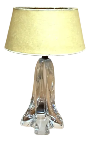 Table Lamp from Daum, France, 1950s