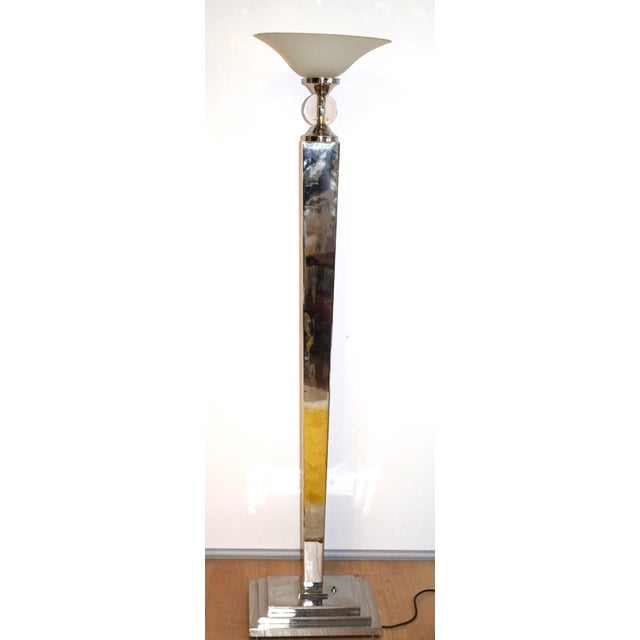 Floor Lamp by Jean Claude Laville for J.T. Kalmar For Sale - Image 9 of 9