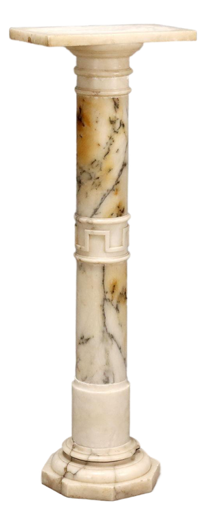 Column in Turned Alabaster