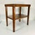 1930 Vintage Boho Chic Art Deco Wood Side Table, 2 Tier. For Sale - Image 4 of 16