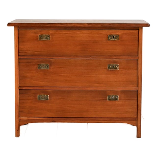 Northern European Teak Chest of Drawers, 1960s For Sale