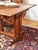 Wood Neo-Gothic Carved Oak Extendable Table For Sale - Image 7 of 13
