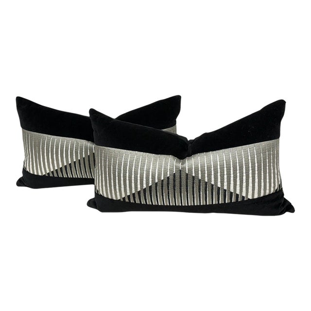Eastern Accents Armina Lumbar Pillow, Pair For Sale