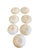 William Adams and Company Vintage Adams Calyx Ware Metz 12-Sided Coupe Cereal Bowls - Set of 7 For Sale - Image 4 of 12
